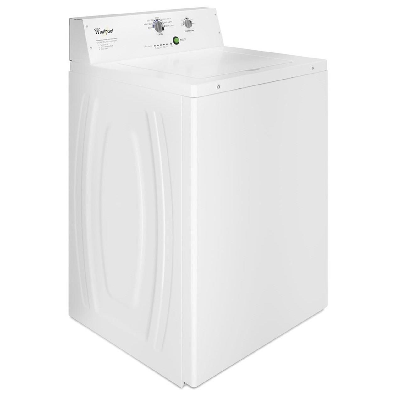 Whirlpool CAE2795FQ Commercial TopLoad Washer, NonVend Westrich